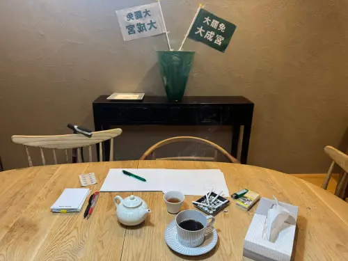 自曝在京都禪修！柯建銘出國「大休息大沉澱」　網友見菸灰缸驚呆
