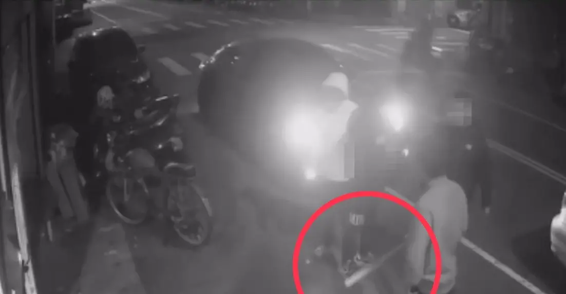 ▲竹聯幫靜安會台北街頭擄人，警循線救出4名被害人。（圖／翻攝畫面）