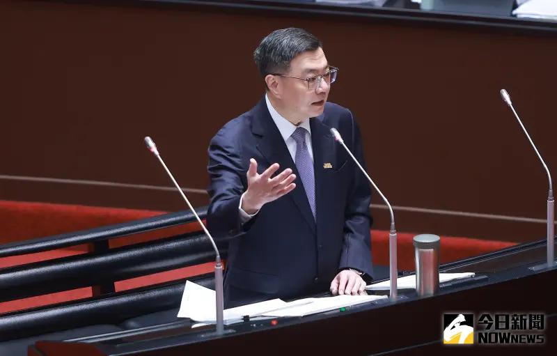 ▲行政院長卓榮泰赴立院進行備詢。（圖／記者葉政勳攝 , 2025.04.15）