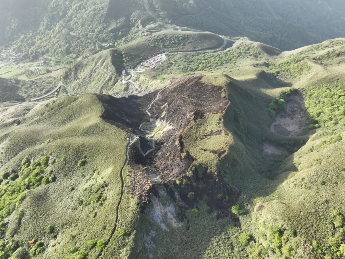 疑儀器失火釀火燒山 全台空品感測器拆鋰電池