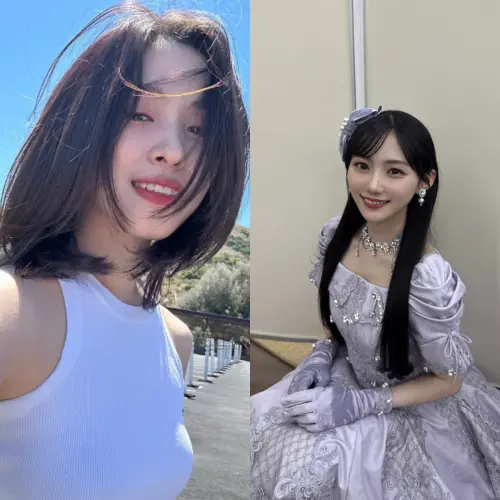 ▲4月17日這天是韓國女子偶像團體ITZY成員申留眞（左）、日本女子偶像川崎櫻的生日（右）。（圖／IG@iamfinethankyouandryu、shiritai_nogi.official）