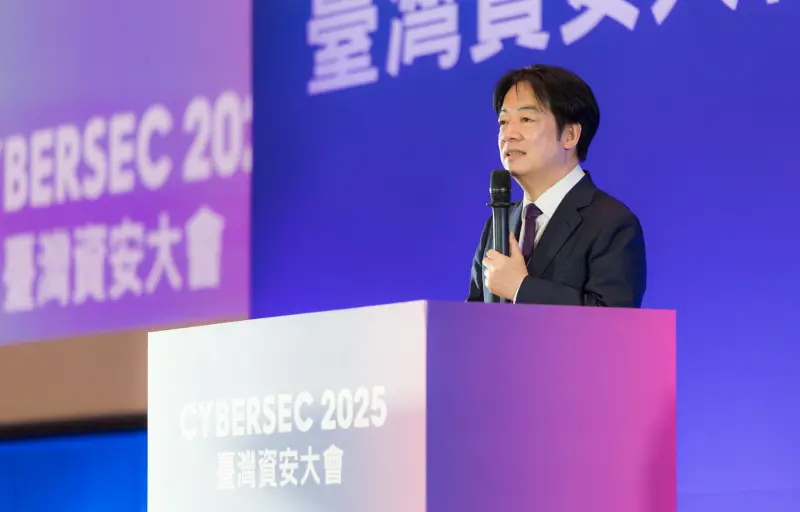 ▲賴清德表示,未來會持續推動國產自主研發資安產品和服務,鼓勵投資資安新創,協助各行各業提升資安防護韌性,讓台灣產業更加蓬勃發展。(圖/總統府提供)