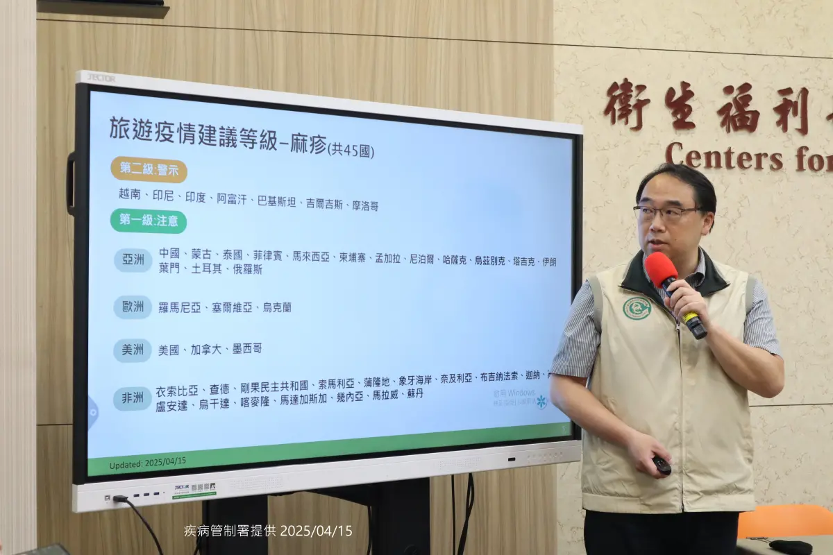 ▲國內再爆麻疹群聚，疾病管制署今（15日）公布上周確認2起本土麻疹。（圖／疾管署提供）