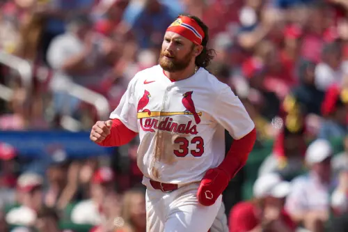 ▲道奇隊目前鎖定的補強位置可能是二壘，並將目光投向聖路易紅雀隊的強打內野手Brendan Donovan，這也意味著韓籍選手金慧成的表現機會恐怕越來越渺茫。（圖／美聯社／達志影像）