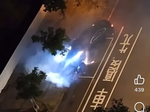 影/誇張!台南BMW撞車肇逃又撞機車 網友:不是酒駕就是毒駕