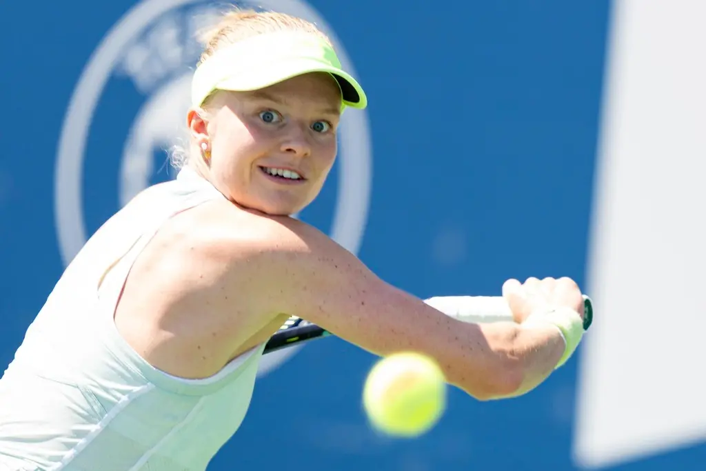 ▲英國女將Harriet Dart在魯昂網球公開賽首輪遭遇慘敗，她於比賽期間向主審提出要求，稱對手Lois Boisson「氣味難聞」並希望對方「擦上體香劑」，此舉引發爭議。（圖／美聯社／達志影像）