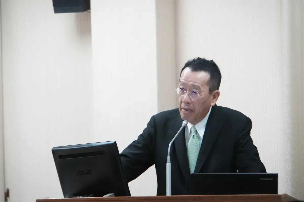 ▲國防部長顧立雄表示，國軍的安全考核是每3年做一次。（圖／記者呂炯昌攝，2025.04.16）