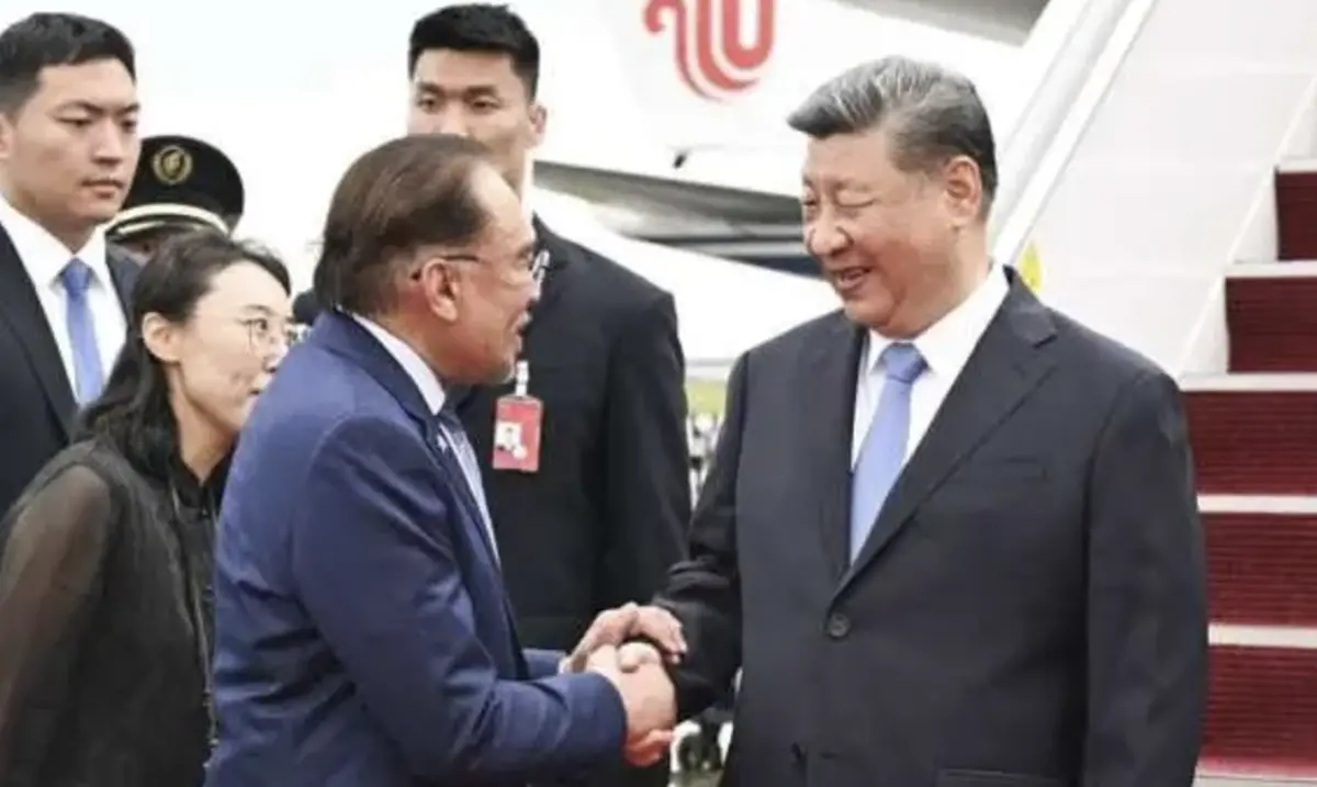 ▲中國國家主席習近平4月15日訪問馬來西亞，強化中馬關係。（圖／翻攝自新華社）