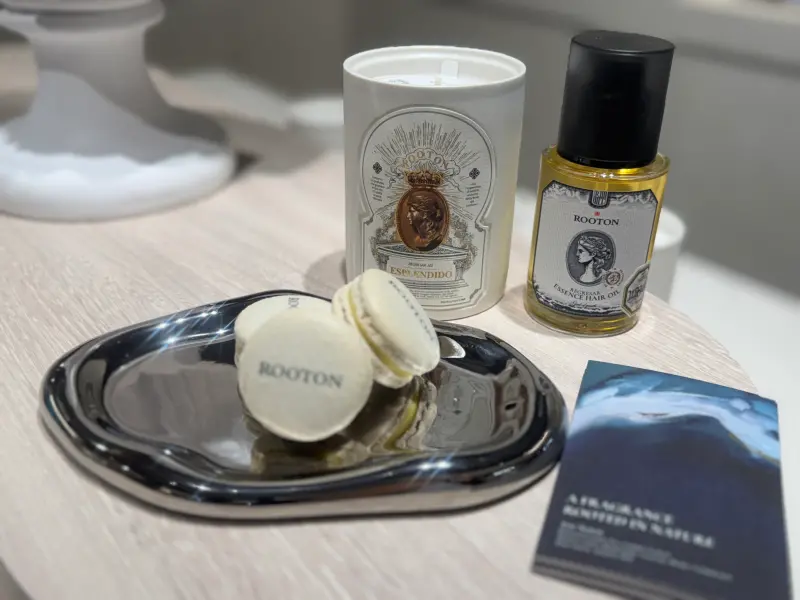 ▲韓國頂級女性養護品牌ROOTON，正式進駐誠品生活南西，活動期間週末免費送馬卡龍。（圖／記者鍾怡婷攝）