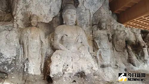 臼杵石佛是日本首個被指定為國寶的石雕 ▲臼杵石佛是日本首個被指定為國寶的石雕。(圖/記者許若茵攝)