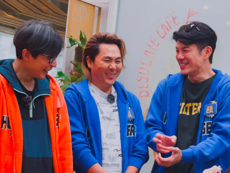 ▲藝人陳志強（右）日前辦婚宴，好友孫協志（左）、王仁甫（中）竟然不約而同都缺席。（圖／中視提供）