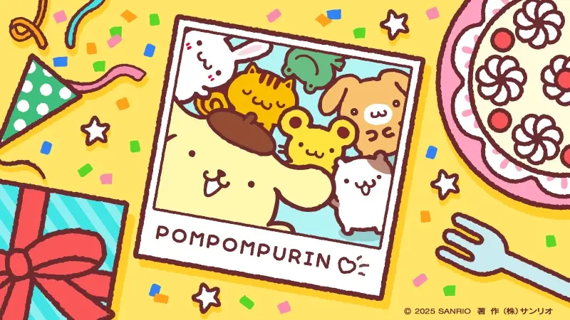 ▲三麗鷗的超人氣角色布丁狗（左下）今（16）日生日，同為三麗鷗角色的大耳狗cosplay獻上生日祝福，不過因為大耳狗的屁股上沒有招牌「米」字，讓粉絲笑說有點美中不足。（圖／@purin_sanrio X）