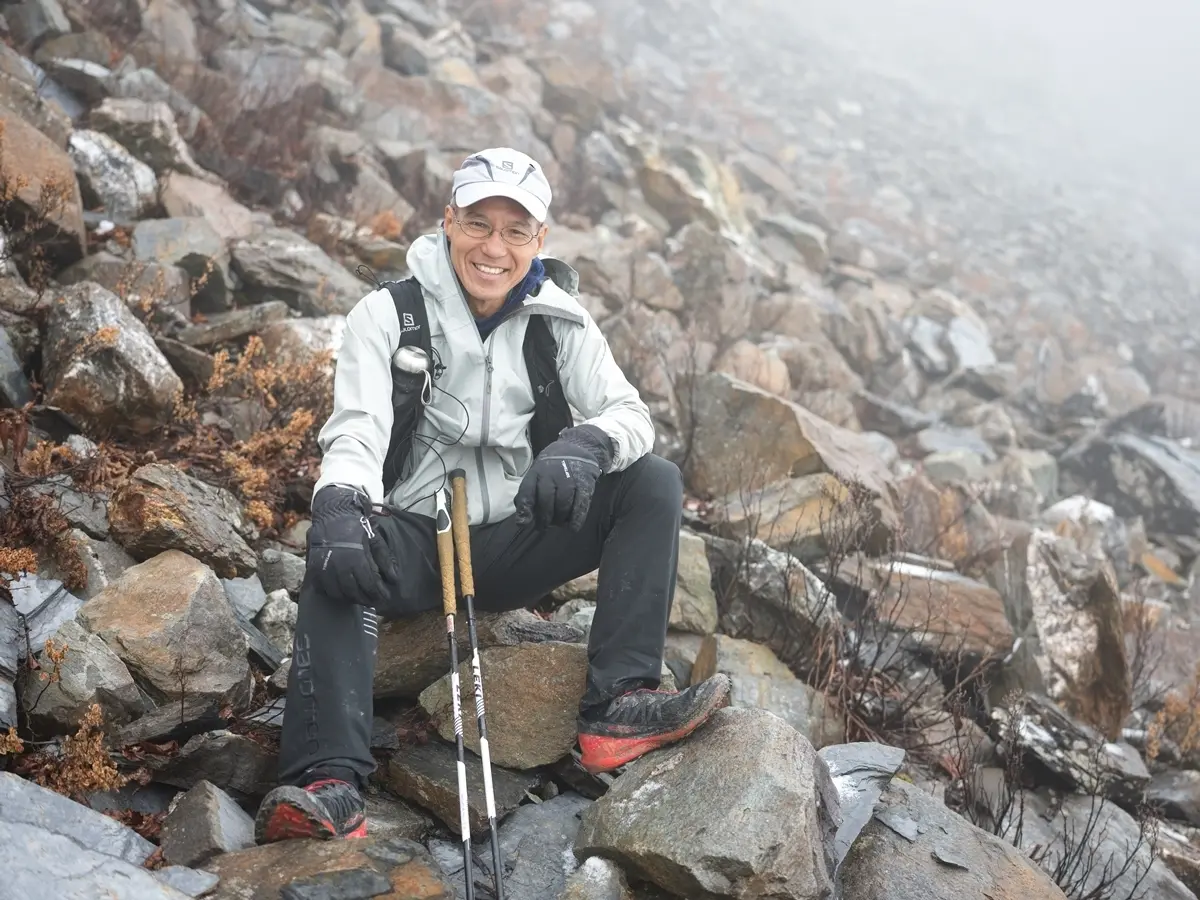▲古明政是越野跑神人，他這次要再度挑戰最速完攀百岳紀錄。（圖／翻攝赤心巔峰粉專）