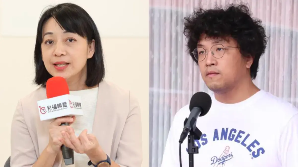 ▲時代力量黨主席王婉諭（左）、民進黨立委沈伯洋（右）。（圖／NOWnews資料照）