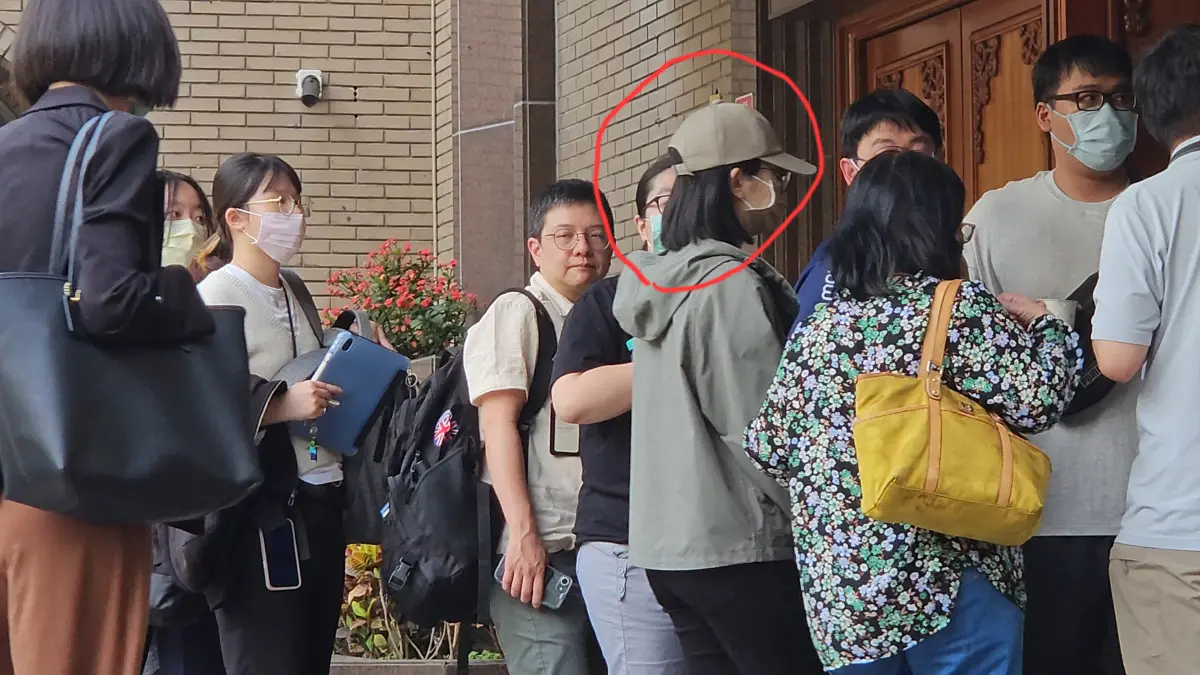 ▲剴剴案社工陳尚潔涉嫌過失致死、偽造文書罪出庭。（圖／記者劉松霖攝）