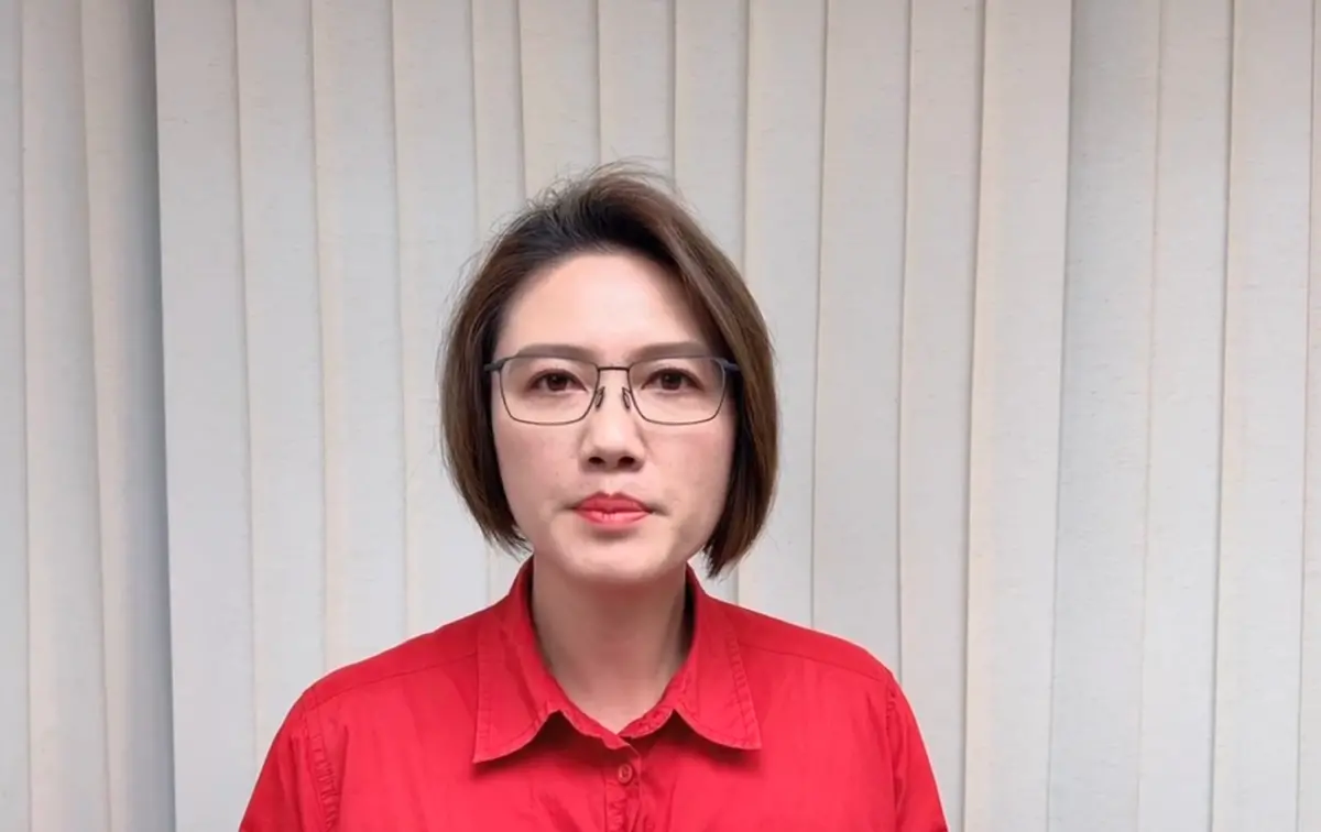 ▲民進黨台北市議員林延鳳痛批蔣萬安要去北檢聲援國民黨，根本就是「帶頭違法」。（圖／林延鳳辦公室提供，2025.04.17）