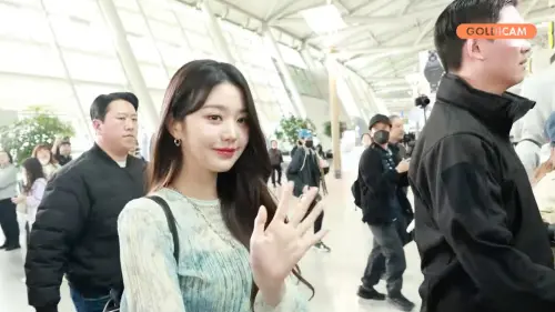 IVE來台辦簽售！安兪真全黑帥妹穿搭　張員瑛透膚上衣揮手超香
