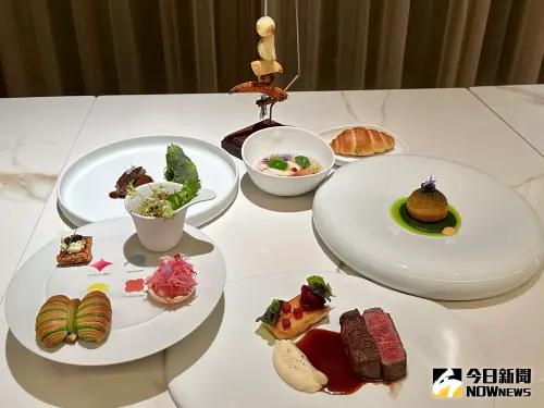 ▲「秋法餐」由主廚陳博玄(Hiro)領軍依循季節轉換推出「旬食」的季節菜單。（圖／記者陳美嘉攝）