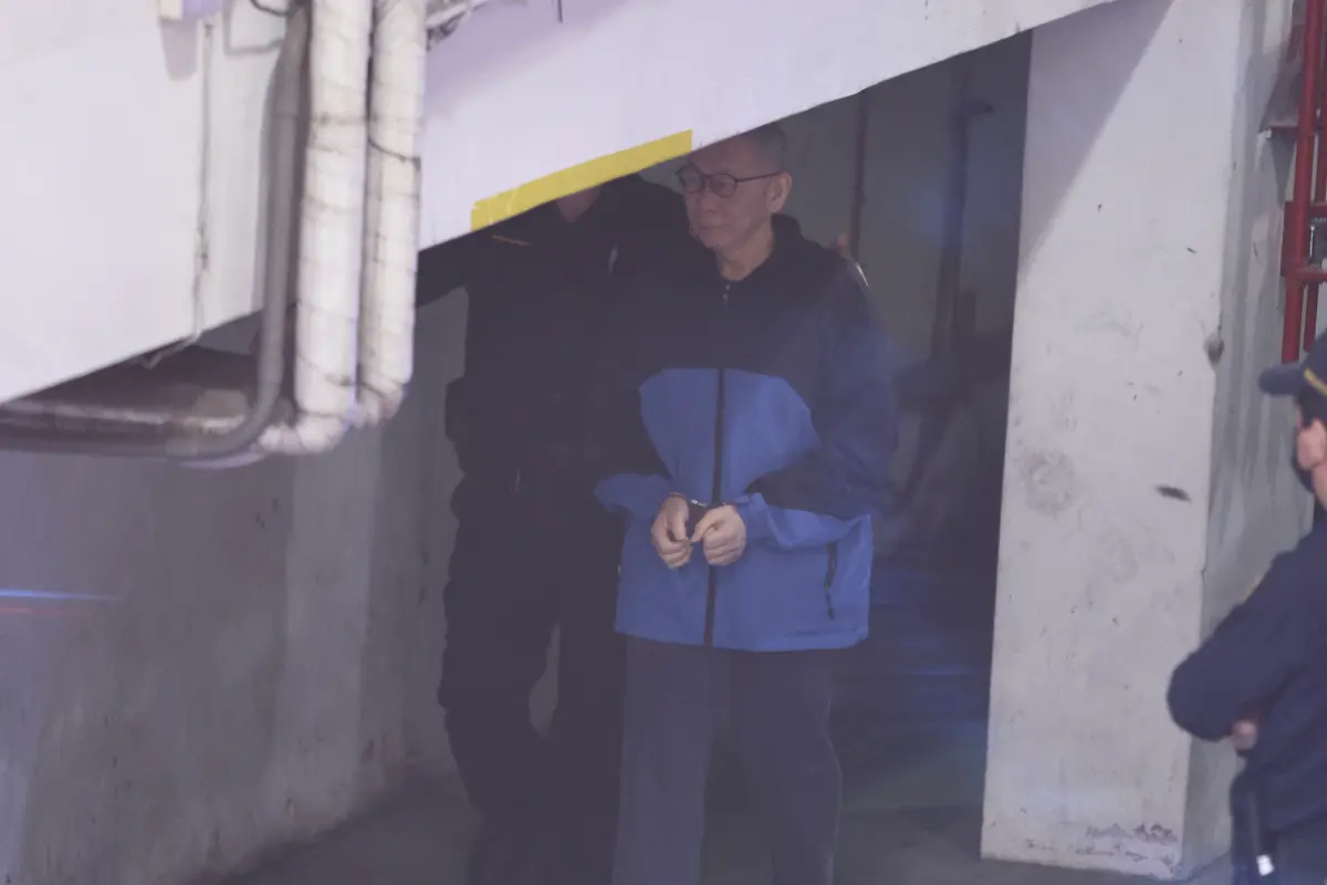 ▲前民眾黨主席柯文哲出庭。（圖／記者嚴俊強攝）