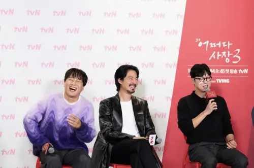 ▲趙寅成（中）、車太鉉（左）的好關係人盡皆知，先前也透過《偶然成為社長》向觀眾展示兩人的好默契。（圖／趙寅成IG）