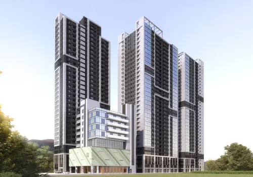 更新單元3更新後建築示意圖 ▲更新單元3更新後建築示意圖