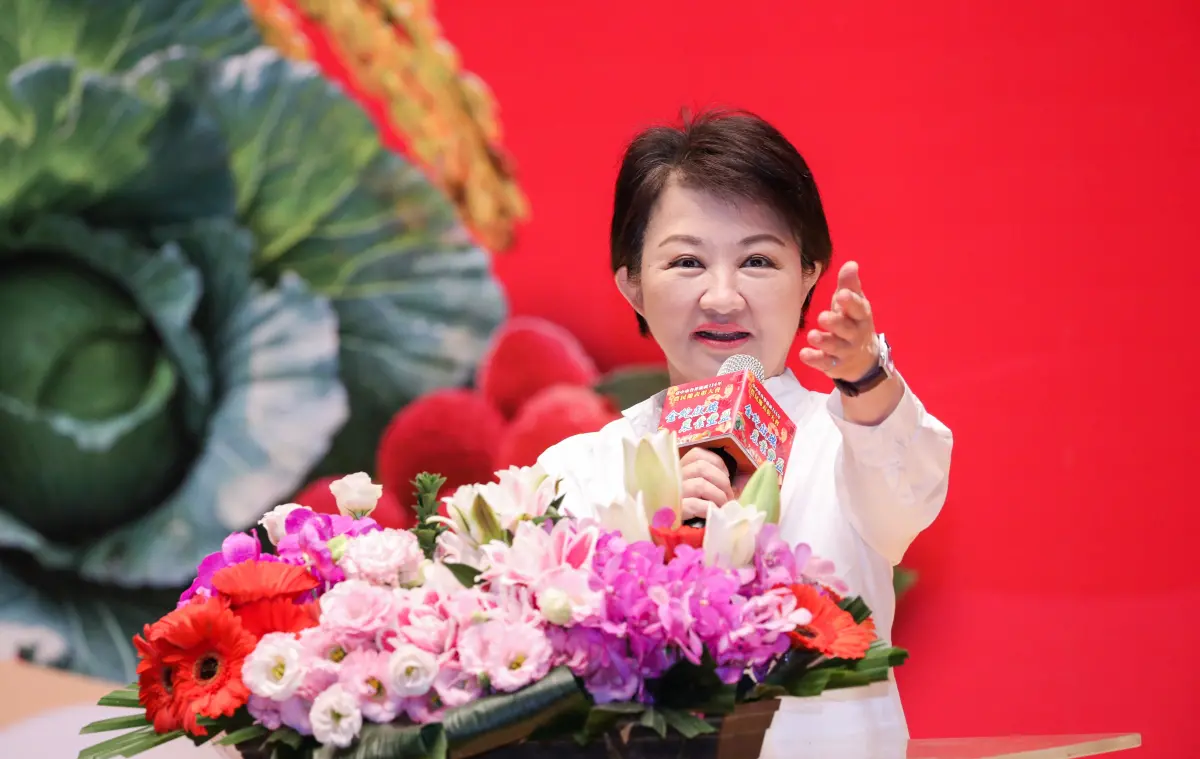 ▲台中市長盧秀燕已表態會出席國民黨426遊行。（圖／資料照片）