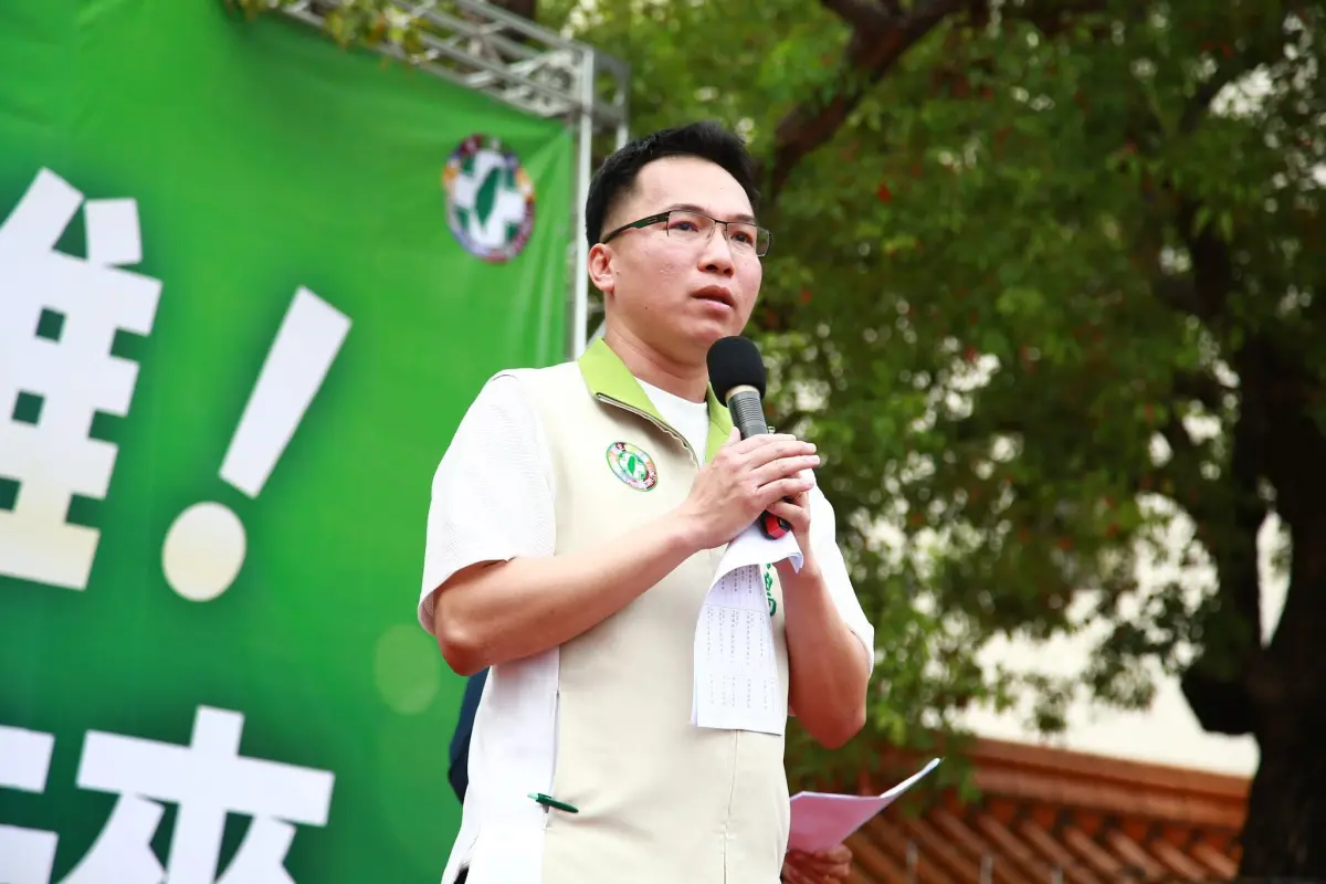 ▲市議員林智鴻針對國民黨動員黨公職包圍台北地檢署一事強調，司法可以被監督，但不能被包圍。黨公職可以發聲，但不能煽動民粹。(圖／市議員林智鴻辦公室提供)