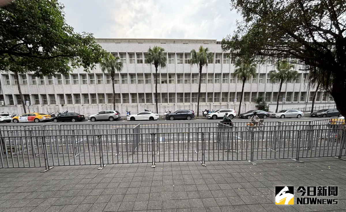 ▲黃呂錦茹等4人全遭聲押禁見，國民黨主席朱立倫喊再衝北檢，但至下午4點仍未出現大批民眾聚集。（圖／記者呂炯昌攝，2025.04.18）