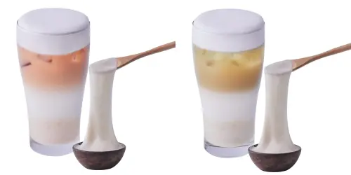 ▲「冰米麻糬輕烏龍茶拿鐵」、「冰米麻糬伯爵紅茶拿鐵」限時特價60元。(圖/7-11提供) ▲「冰米麻糬輕烏龍茶拿鐵」、「冰米麻糬伯爵紅茶拿鐵」限時特價60元。(圖/7-11提供)