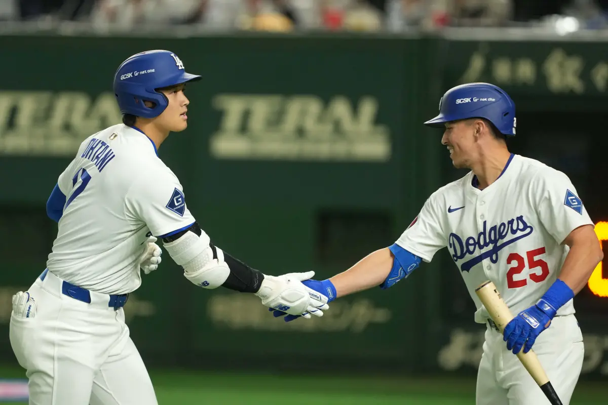 ▲大谷翔平請假迎接人生新身份，改由Tommy Edman頂替開路先鋒打線，首局即炸裂全壘打為球隊立功。賽後Edman暖心送上祝福，並笑說：「大谷真的超愛睡覺，但當爸爸後睡眠會被壓縮，希望他能順利調適，因為當爸爸是人生最棒的事之一。」（圖／路透／達志影像）