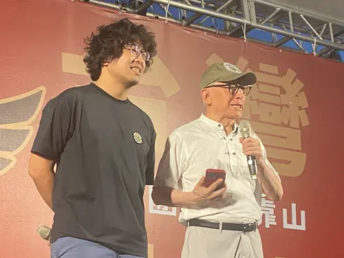 抗衡藍白氣勢!綠營松山區政策宣講 他痛批凱道是「叛國的集會」