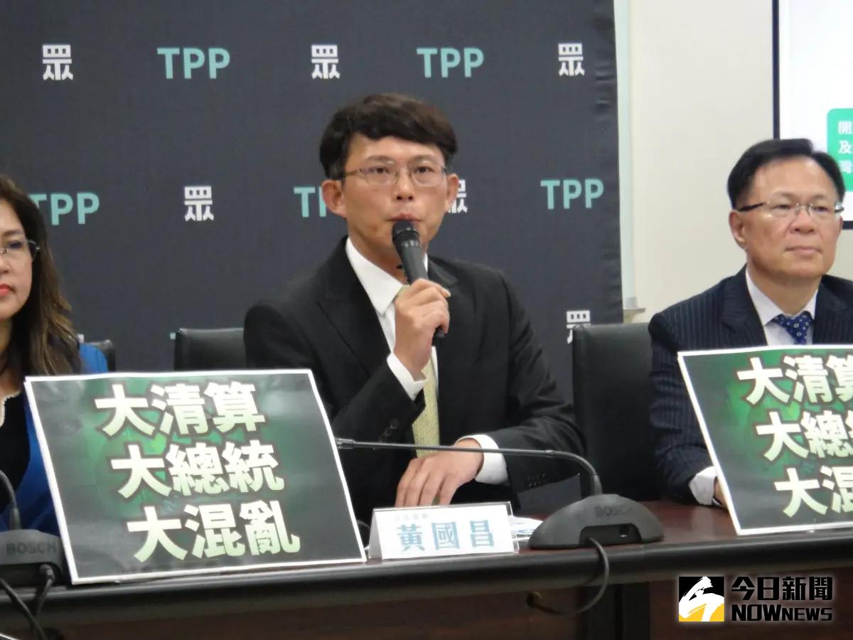 ▲民眾黨總召黃國昌。（圖／記者呂炯昌攝）