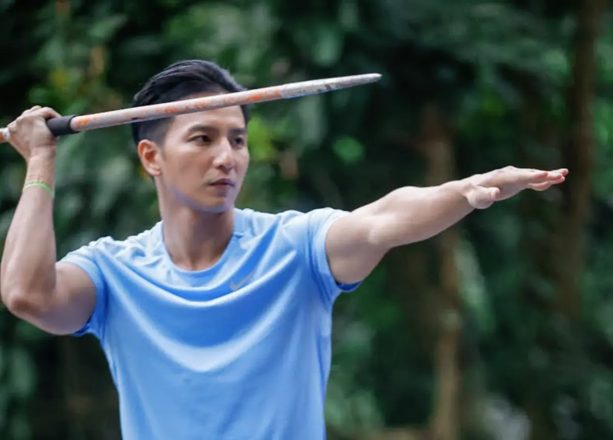 ▲小煜（如圖）在《不在我的世界當勇者》的擲矛大戰中拿下MVP的榮耀，勝負慾超強到讓人怕怕的林莎獲得最佳精神獎。大霈則在挑戰中一人奪33分，完全把搭擋只拿1分的重擔扛下來。（圖／公視提供）