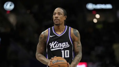 ▲美國八卦媒體《TMZ》報導，NBA美國職籃（National Basketball Association）沙加緬度國王前鋒DeMar DeRozan日前在加州Calabasas的壽司店「Yume Sushi」用餐時，與一名男子發生激烈衝突，警方目前已介入調查。（圖／美聯社／達志影像）