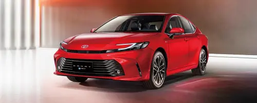 ▲台灣汽車市占率最高的 Toyota，最省油車款為 Toyota Camry Hybrid 系列。（圖／Toyota 官網）