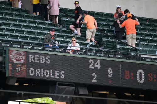MLB／紅人狂灌24分！Morton僅投2.1局失7分　金鶯總教練坦言丟臉
