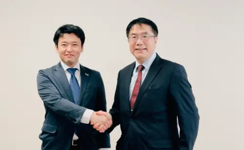▲黃偉哲與青森縣廳拜訪知事宮下宗一郎，這也是雙方繼去年12月在拜訪黃偉哲後，再度會面。（圖／南市府提供）