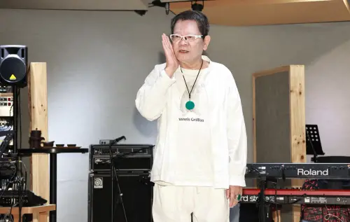 ▲鄭進一表示自己越罵人精神越好，上節目罵人是做效果，不會弄到真的翻臉。（圖／記者吳翊緁攝影）