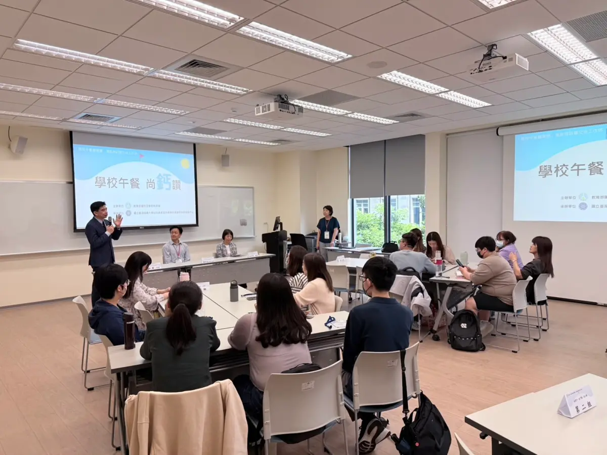 ▲落實健康飲食教育，中央與地方政府午餐輔導團聚焦提升學生鈣攝取。（圖／教育部）