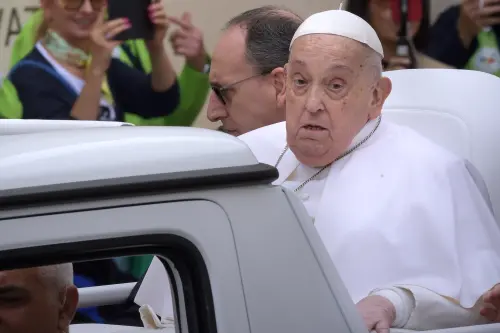 教宗方濟各曾為花蓮地震祈福　民眾黨追憶：台灣人銘感於心
