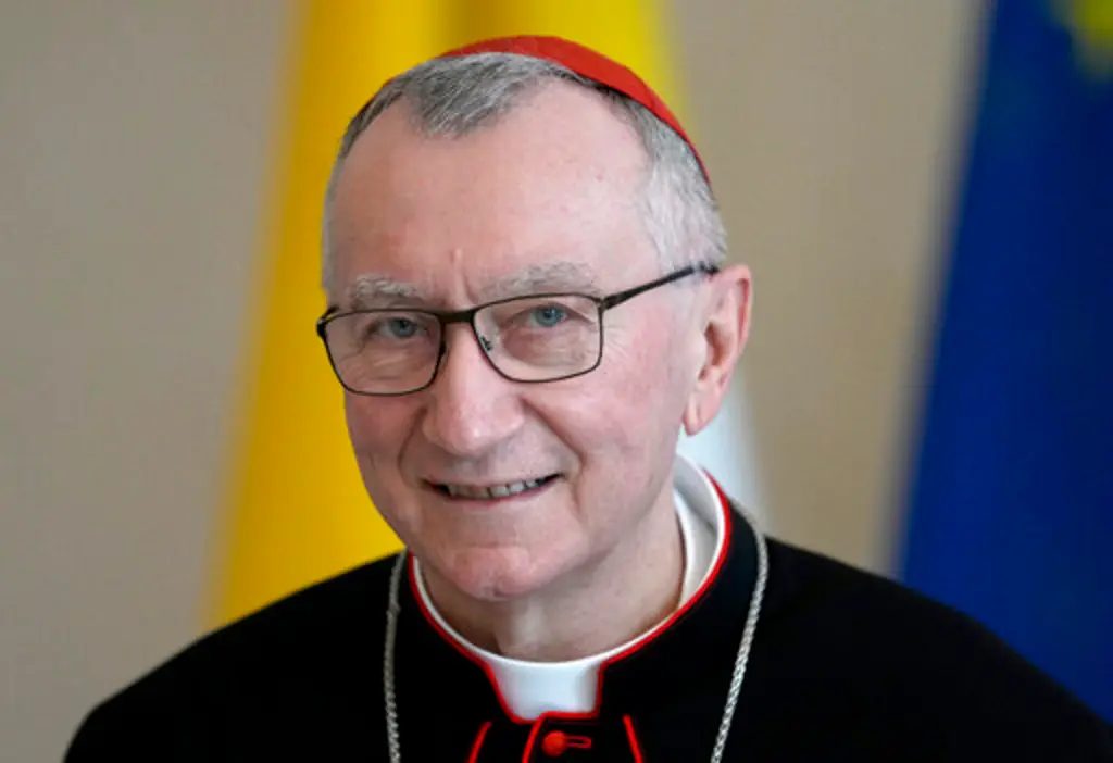 ▲70歲來自義大利的帕羅林樞機（Cardinal Pietro Parolin）是目前呼聲最高的教宗繼任人選之一，被視為是教廷內的溫和派。（圖／達志影像／美聯社）