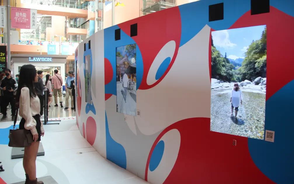 ▲一名日本東京男子用85年前未能成功舉行的東京世博票券，成功換得2025大阪世博入場門票。大阪世博會場示意圖。（圖／記者鍾泓良攝影）