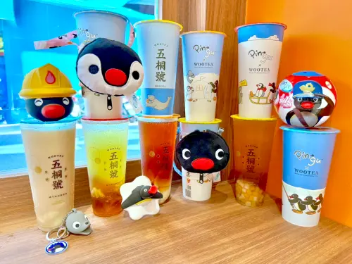 五桐號「Pingu企鵝家族」13款聯名周邊!22款新品菜單、二代店曝 ▲再看一眼五桐號「Pingu企鵝家族」聯名周邊,可愛到瘋掉,4月24日開搶喔。(圖/記者蕭涵云攝)