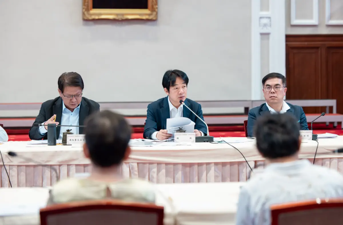 ▲賴清德今接見「全國NGOs環境會議」代表。（圖／總統府提供）