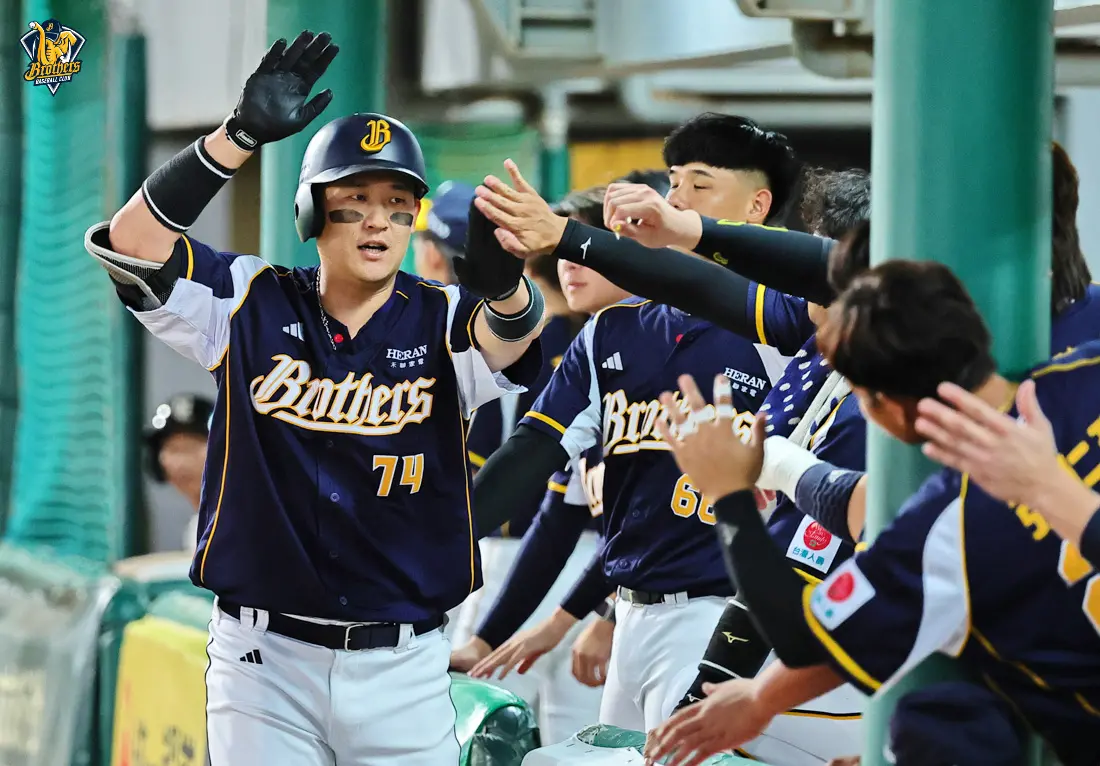 ▲中信兄弟許基宏單場雙響砲，幫助球隊以6：3擊退統一獅。（圖／中信兄弟提供）