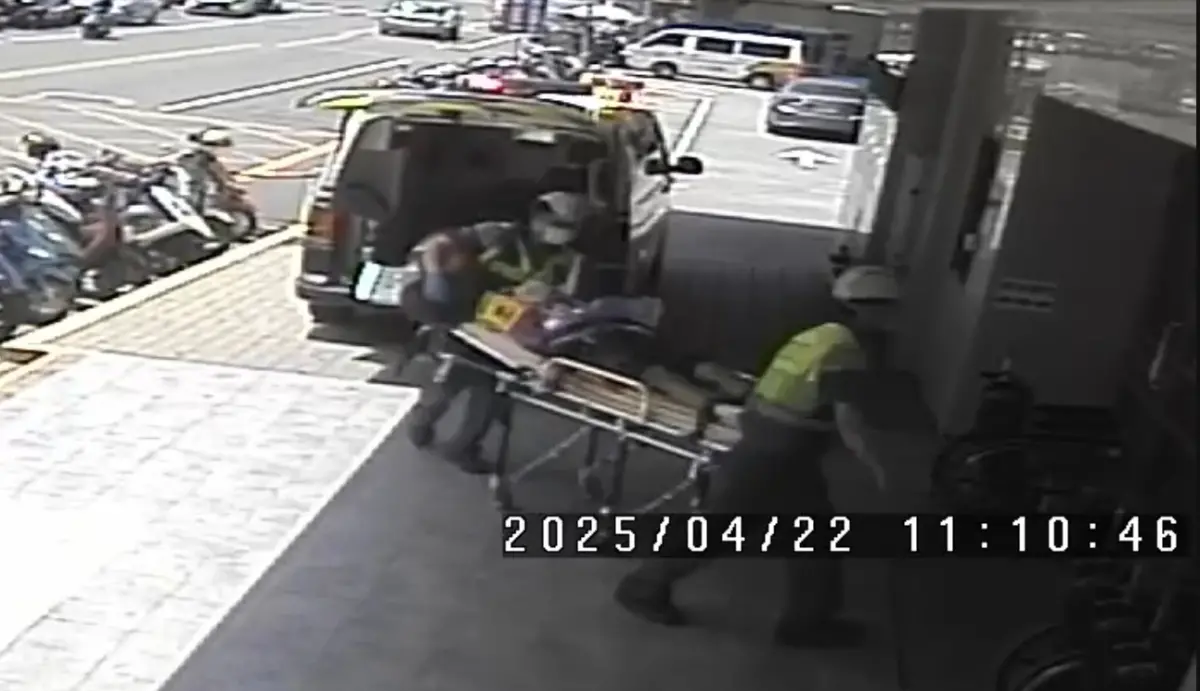 ▲顏姓男學生第一時間被送往彰基二林分院，後送彰基總院加護病房治療。（圖／彰基提供，2025.04.23）