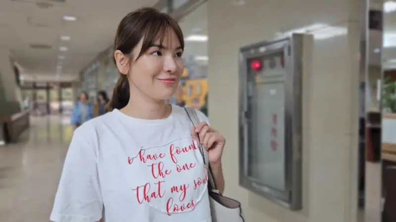 ▲網紅陳沂去年入手南港總價3000多萬的房子，自曝扛2000萬房貸。她昨發喜訊表示不到一年半已還清房貸。（圖／記者劉松霖攝，2025.05）