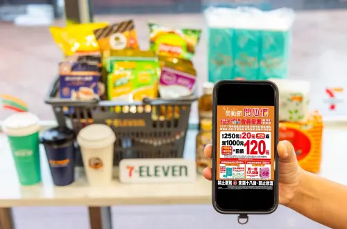 7-11五一勞動節優惠,門市指定商品消費滿250元現折20元。(圖/7-11提供) ▲7-11五一勞動節優惠,門市指定商品消費滿250元現折20元。(圖/7-11提供)