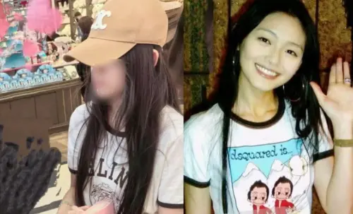▲玥兒（左）白皙輪廓與下巴線條，都被網友指與大S（右）年輕時幾乎一模一樣。（圖／小紅書）