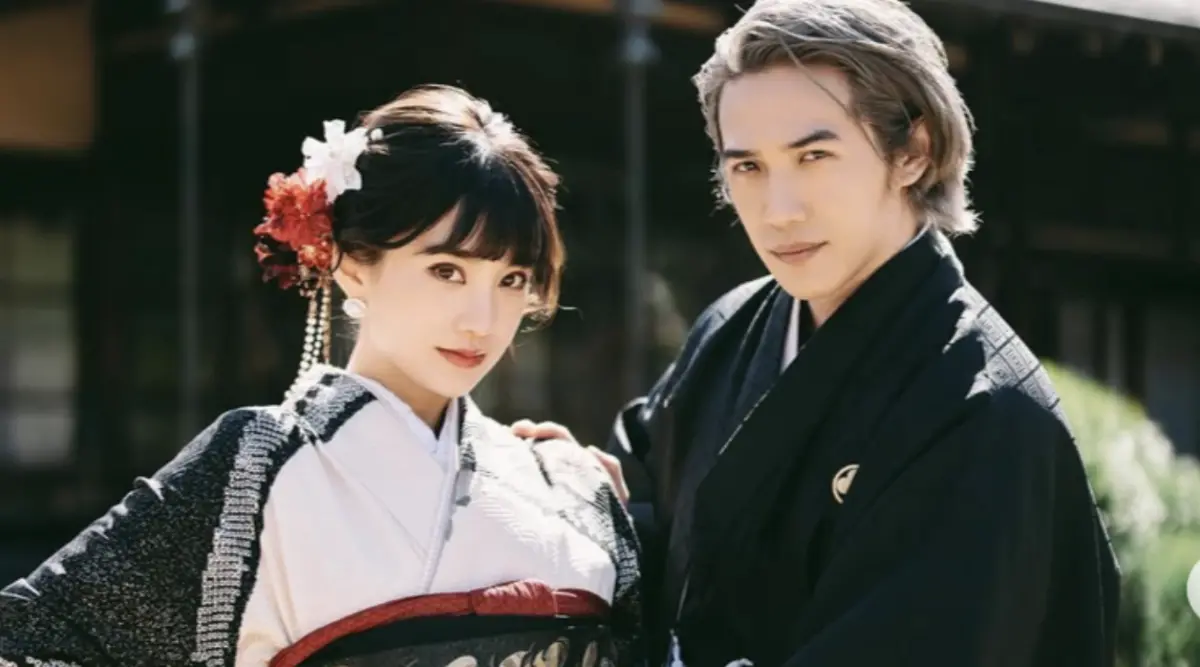 ▲34歲饒舌歌手熊仔（右）去年10月才驚喜求婚成功李優（左），今（23）日無預警宣布當爸，無預警閃光彈引爆粉絲祝賀。（圖／翻攝自熊仔IG）